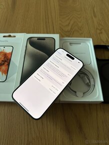 iPhone 15 Pro 256 gb Natural Titanium v záruke - 11