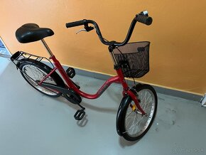 Camper Vanlife Dámsky mini bicykel Favorit Spark 20, červený - 11