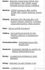 horsky ekektro-bicykel Dema Relay 2023 antracit M18 - 11