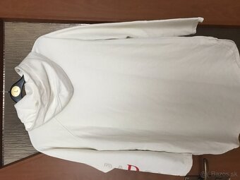 DIOR white mikinosaty M/L made in italy - 11