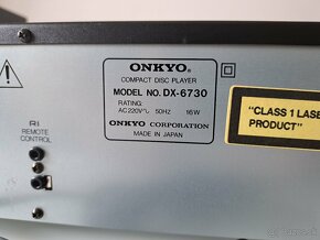 CD Player ONKYO DX 6730 s DO - 11