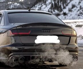 AUDI A6 C7 C7.5 4G spoiler kridlo lipko na kufor - 11