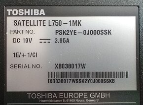 Toshiba L750 s Windows 11 - ideálny na prácu aj zábavu .... - 11