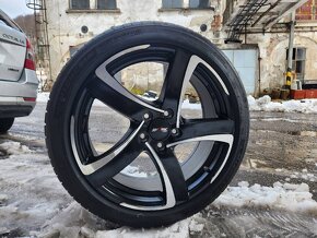 Alu kola disky Shark 5x112 8jx19 et75 pneu micheli - 11