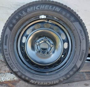 Orig.zimná sada VW - 5x112 r16 + Michelin 205/60 r16 - 11