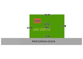 SLNEČNÝ STAVEBNÝ POZEMOK, 616 M2, PODHORANY - 11