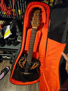 Ovation CE44-5 Celebrity Elite Black Elektroakustická gitara - 11