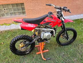 Pitbike 110ccm benzín 4 takt 4 rých.manuál. - 11