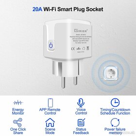 Inteligentné wifi zásuvky + Zigbee Gateway JMWZG1 - 11