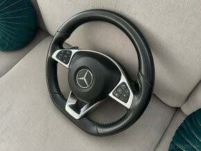 AMG zrezany volant + airbag Mercedes Gle w166 - 11