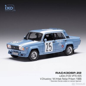 Modely Lada Rallye 1:43 IXO - 11