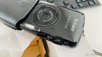 ✅maličký NIKON coolpix S01, čierny, komplet balenie, top✅ - 11