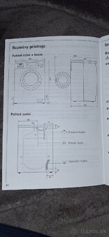 Práčka plne funkčná, spoľahlivá, po repase. - 11