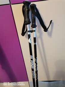 Lyže 152 cm + lyžiarky 27/27.5 + palice - 11