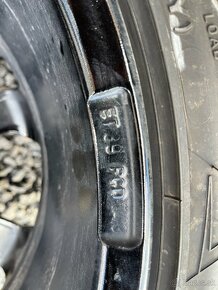 5x115 R17 Hliníkové disky(ako nové) DUNLOP letné pneu - 11