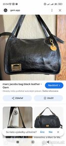 Marc Jacobs kabelka kožená - 11