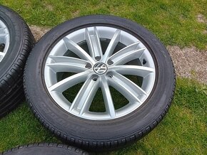 18" ALU 5x112 or VW + letné 235/50 18 7mm Bridgestone - 11