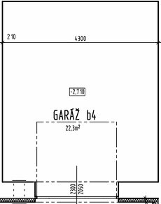 2-izbový byt s garážou, oplotený - 11