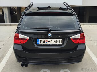 BMW 330D Touring E91 - Black, Navi Pro, Manual 6st. RWD - 11