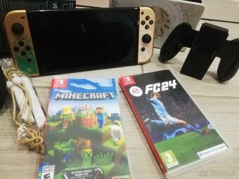 Nintendo Switch OLED, edícia ZELDA, grátis hry, záruka - 11