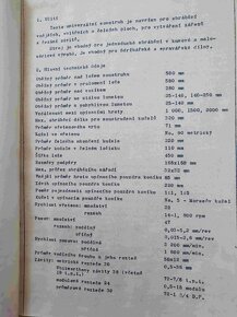 Použitý korejský soustruh SON10 - 500 x 1500, r. v. 1989 - 11