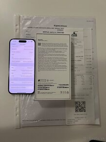 iPhone 15 pro 128 GB , Natural Titanium / záruka 1.2026 - 11