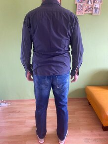 Džínsy/ rifle pánske slim fit Tommy Hilfiger a Diesel 38/32 - 11