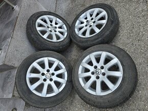 Letne kolesa VW Polo,skoda fabia 5x100 r14 165/70 r14 - 11