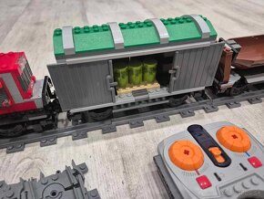 LEGO VLAK 3677 Red Cargo Train - 11