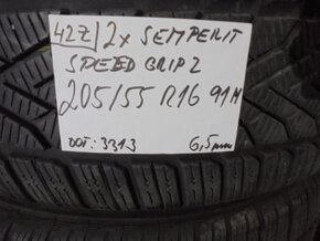 Nokian WR3 205/55 R16 č.42z - 11