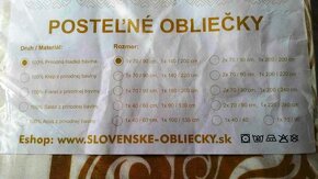 Posteľné obliečky na dve postele (70x90,140x200) - 11