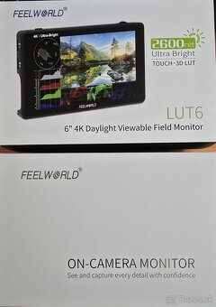 FEELWORLD LUT6  4k kamerový monitor 2600nit - 11