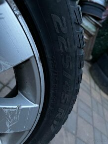 5x112 r17 + 225/45 R17 zimné pneu - 11