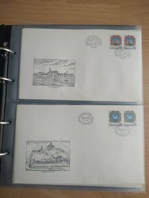 Známky FDC ČSSR v albume - 11