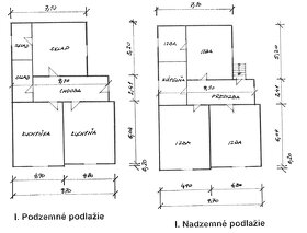 Na predaj rodinný dom s pozemkami Drienčany - Papča - 11