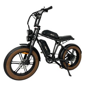 Štýlový fat ebike PVY,20x4..0",1000W,30Ah 1440Wh,50km/h,200 - 12