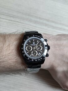 Luxusné hodinky - Pagani Design Black Silver 2 typy náramkov - 12