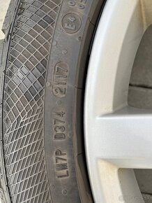 Continental zimné 205/50 R17 XL, VW Dijon 5x112 R17 - 12