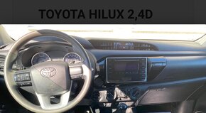 TOYOTA HILUX 2,4D 4x4, r.v. 10/2018, EURO 6, - 12