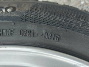 5x112R16 elektrony orig.VW-205/55R16 CONTINENTAL zimne pneu - 12