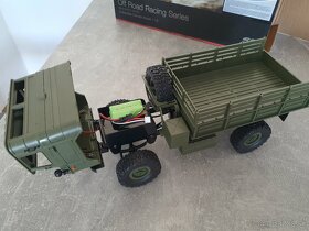 RC Military Truck GAZ WPL  B24 1/16 4WD zelený - 12