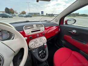 Fiat 500 1.2i 51kw AUTOMAT  panoráma - 12