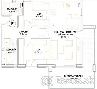 RADO | Na predaj 3 izb. apartmán (Z3F) - Chorvátsko na ostro - 12