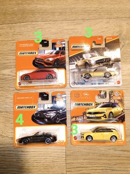 Autíčka Hotwheels matchbox mix nové - 12