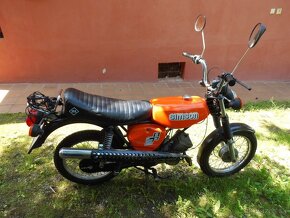 Predám Simson Enduro S51 r.v.90, 12V - 12