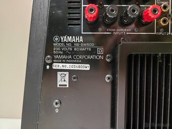 YAMAHA NS-SW500 Black - 12