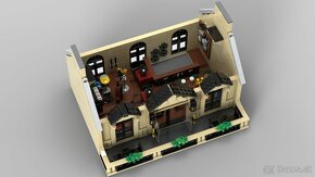 LEGO MOC Modulární hotel - 5454 dílků - NOVÉ - 12