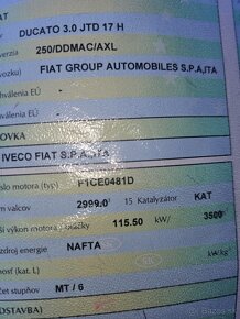 Fiat Ducato 3.0 do 3.5 t rok 2011na  šučiastky - 12