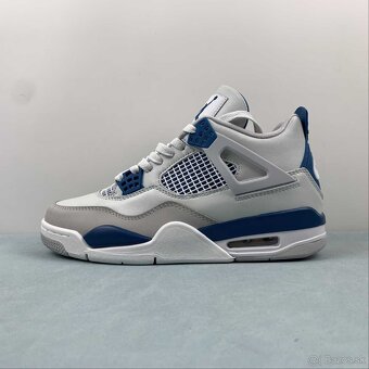 NIKE AIR JORDAN 4 MILITARY BLUE - 12