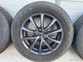 elektróny MAZDA R17 5x114,3 7x17 + zimne pneu - 12